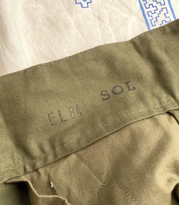 D/S Vintage French Army M47 Trousers EL84