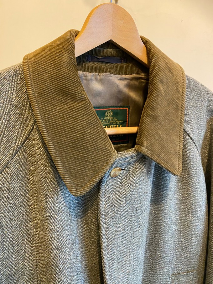 80’s - 90’s Grenfell Derby Tweed Coat
