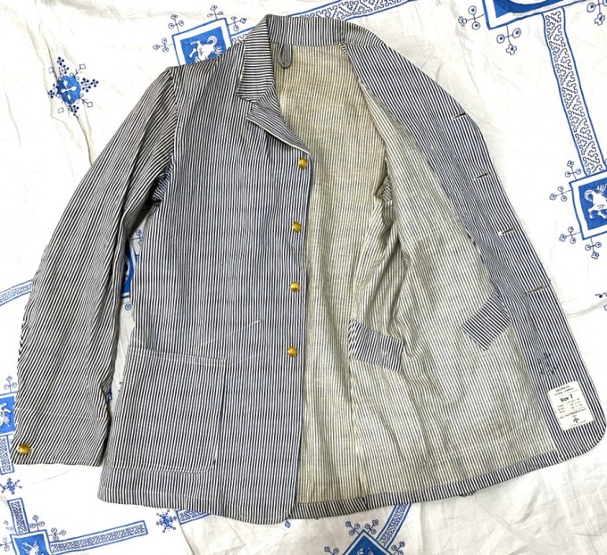 D/S 1954 RAF Sateen Striped Work Jacket