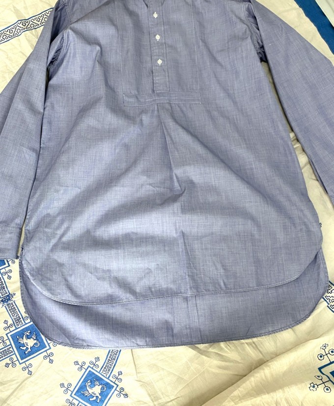 40-50's Royal Air Force Officer Shirt Unusual type