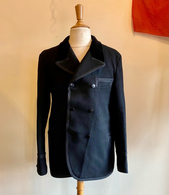 30's Dutch Double Breasted Wool Sack Jacket