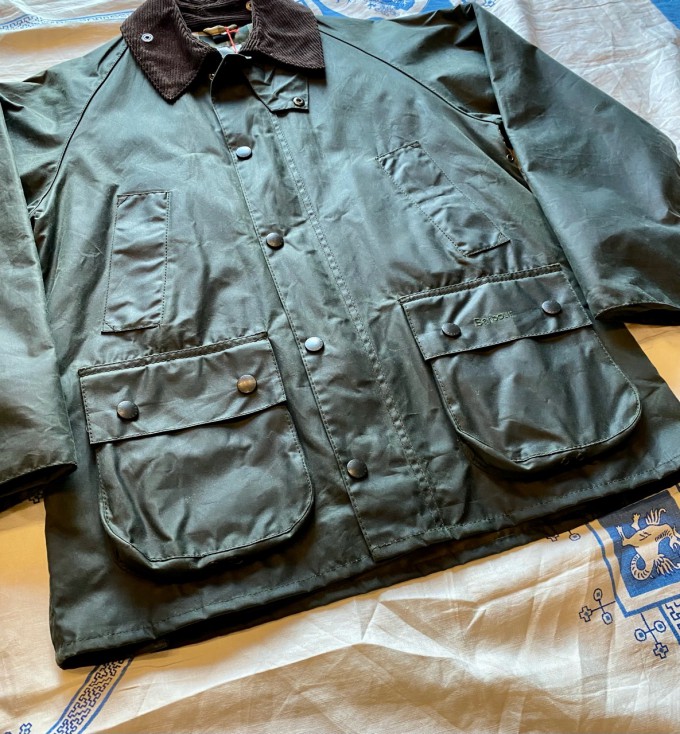 NEW Barbour BEDALE Green size36