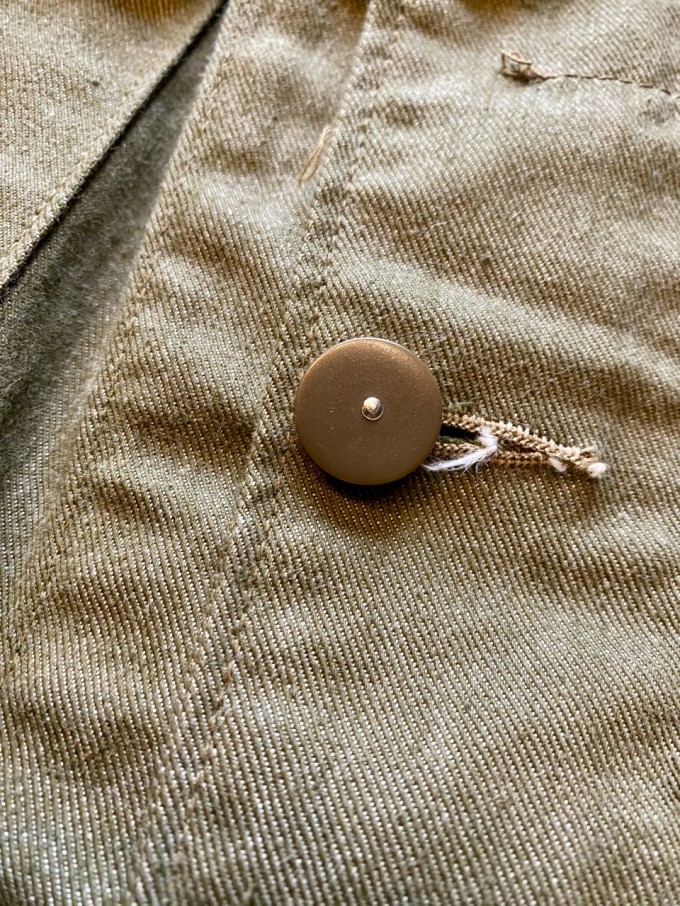 D/S 1952 British Army Green Denim Jacket size10