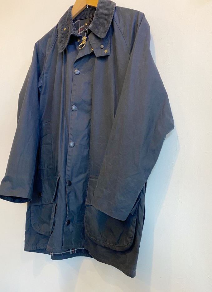 Barbour BEAUFORT NAVY size38 very good condition