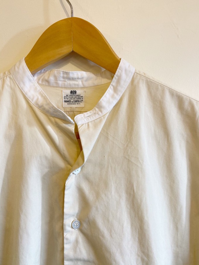 50-60's HAWES & CURTIS Collar-less Shirts