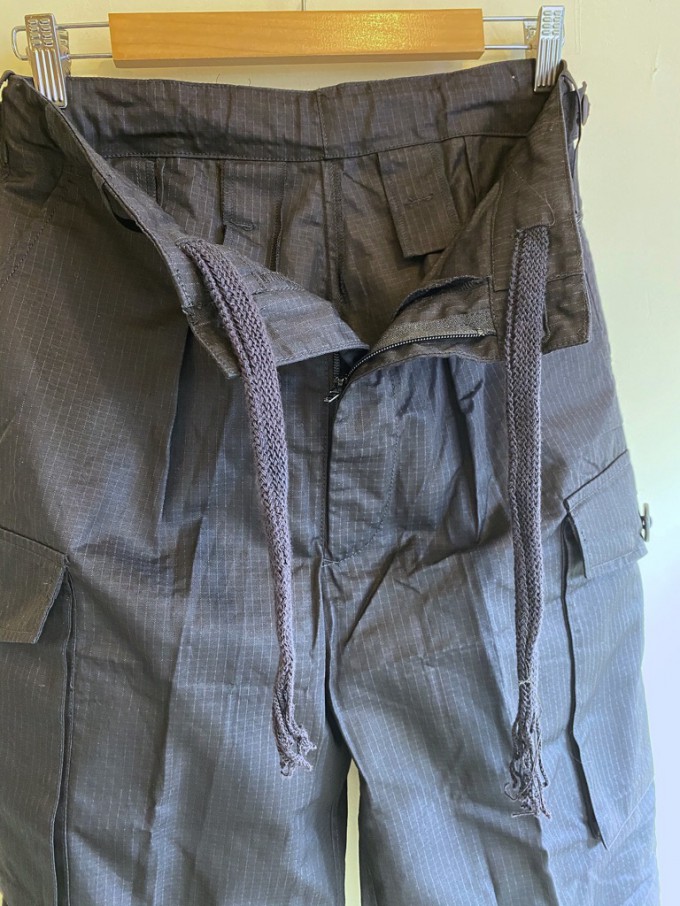 D/S British Army SAS Black Rip-stop Field Trousers