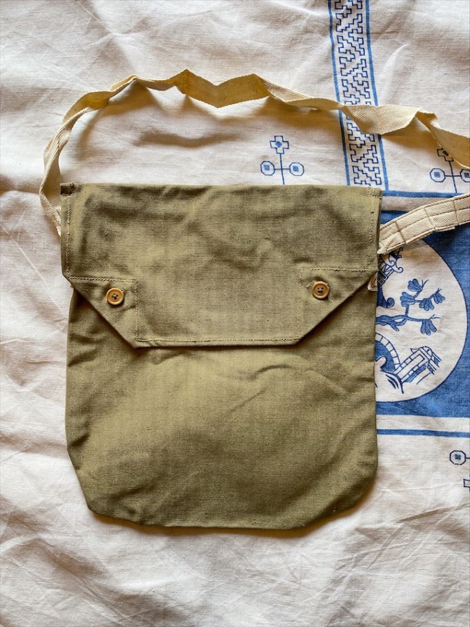 D/S 40’s British Army Cotton Canvas Bag　②