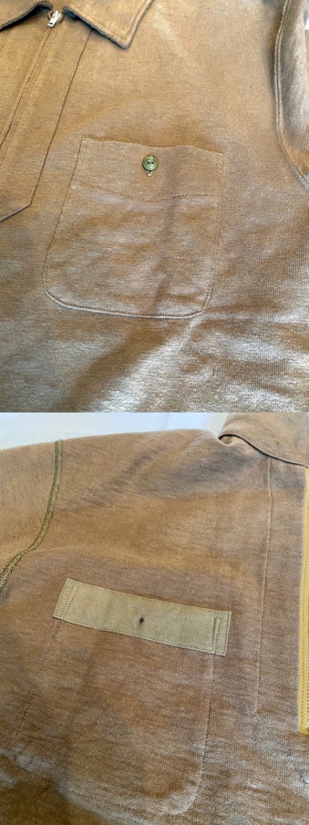 Soundman Zip-front Shirt "Ashford"﻿ Khaki Green