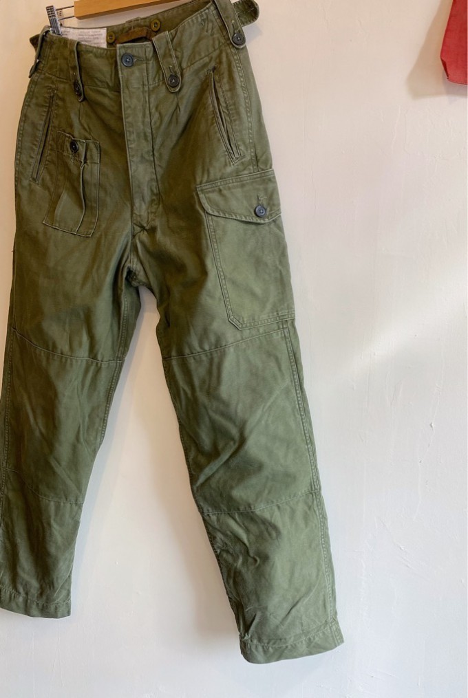 Jolly Good Clothing / 60's Britsh Army 1960pattern Combat Trousers 