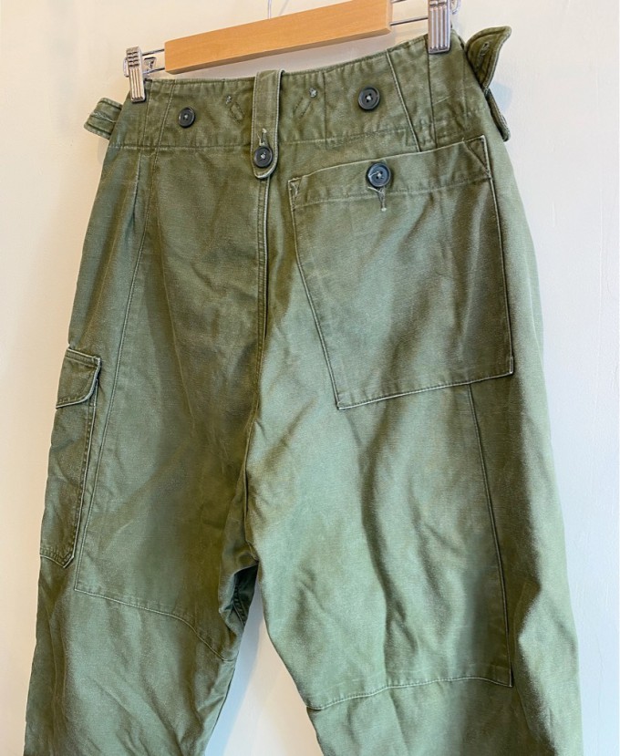 Jolly Good Clothing / 60's Britsh Army 1960pattern Combat Trousers 