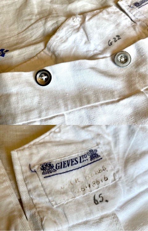 40's Royal Navy Officer Trousers made by Gieves