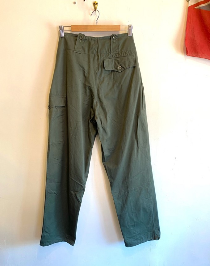 NOS 1969 Vintage Belgian Army Combat Trousers