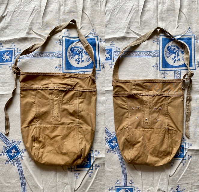 40's British Army Horse Feeding Canvas Bag