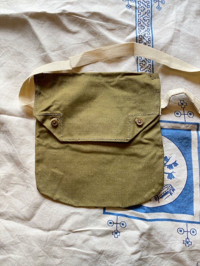 D/S 40’s British Army Cotton Canvas Bag　①