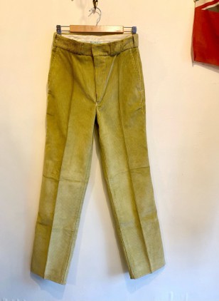 D/S Vintage Barbour Corduroy Trousers Y.beige W32