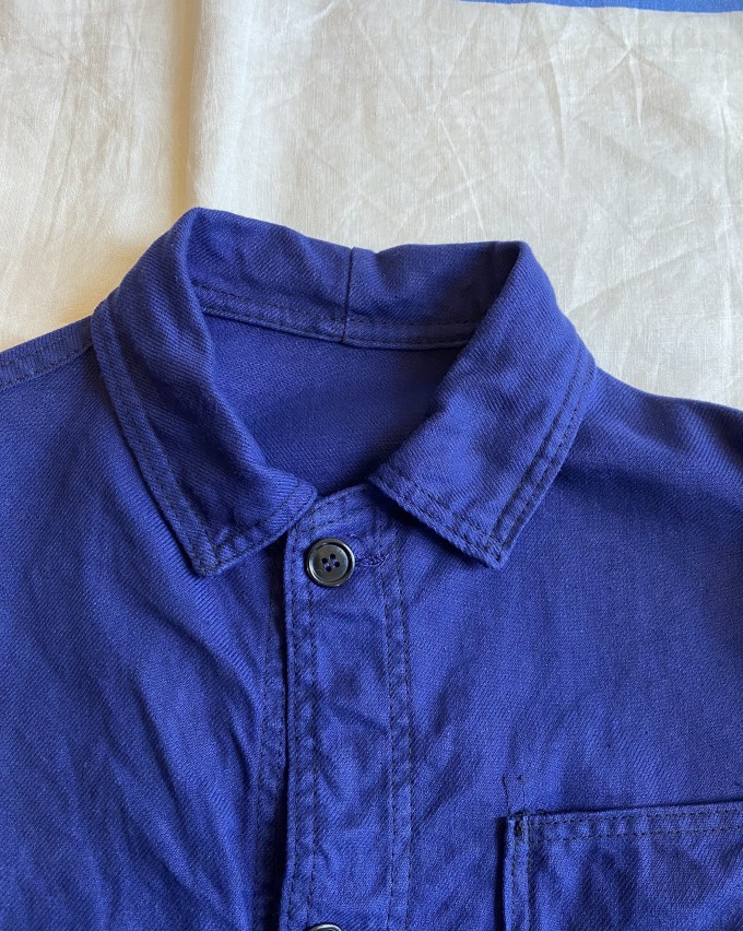 D/S 60's Cotton Drill French Work Jacket 01