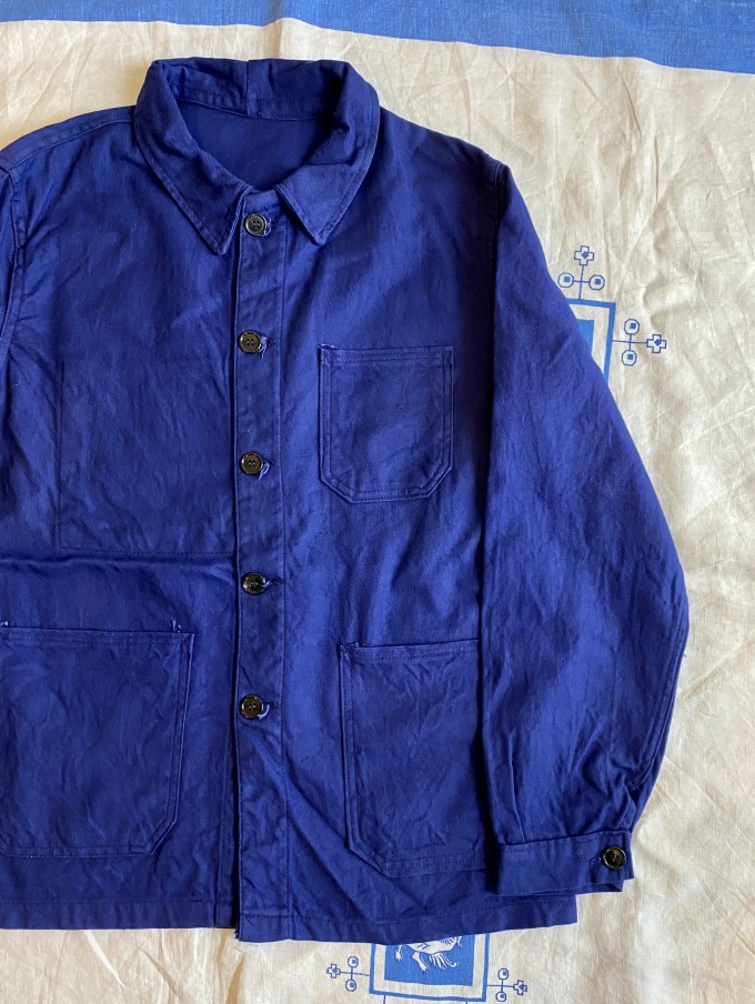 D/S 60's Cotton Drill French Work Jacket 02