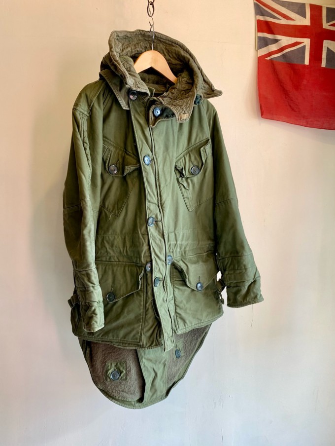 50-60's British Army Middle Parka size4