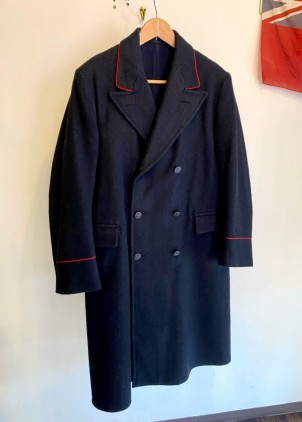 40-50'S GPO Postman Double Breasted Wool Coat