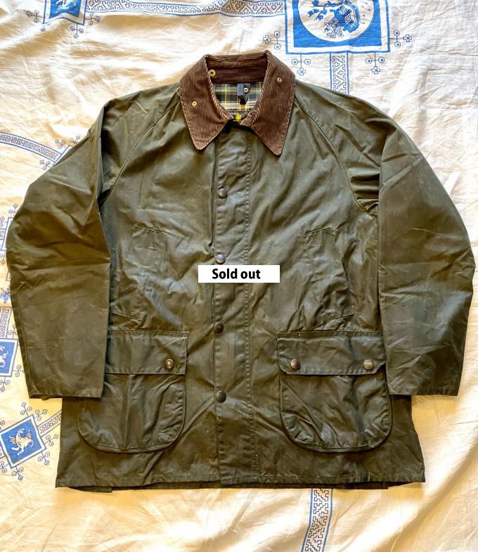 Barbour BEDALE Green size42 goodcondition