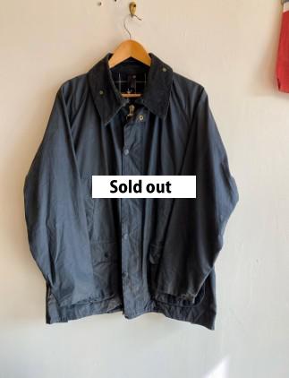 Barbour BEDALE Navy size44 good condition