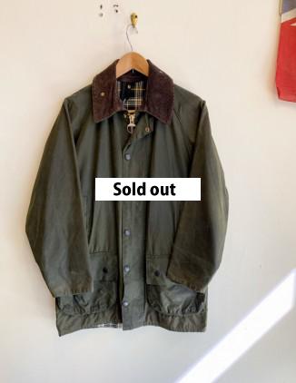 Barbour BEAUFORT GREEN Size36 very good condition