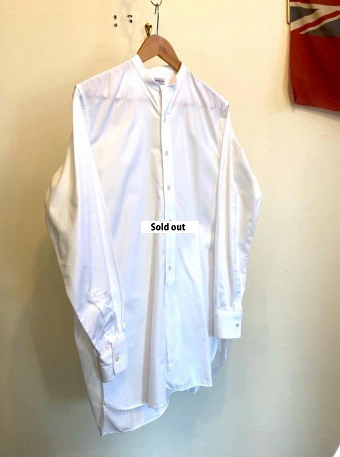 NOS 50's Van Heusen White Collar-less Shirt 1