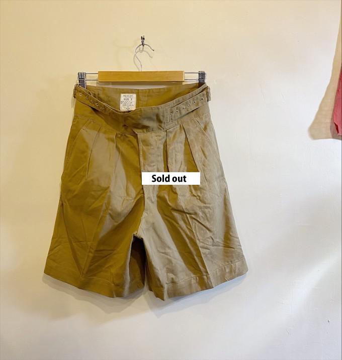8450円 定番のお歳暮＆冬ギフト 60s British Army Gurkha Shorts