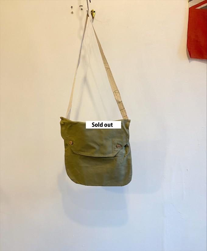 D/S 40’s British Army Cotton Canvas Bag　①