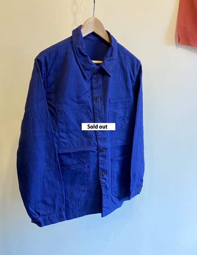 D/S 60's Cotton Drill French Work Jacket 02