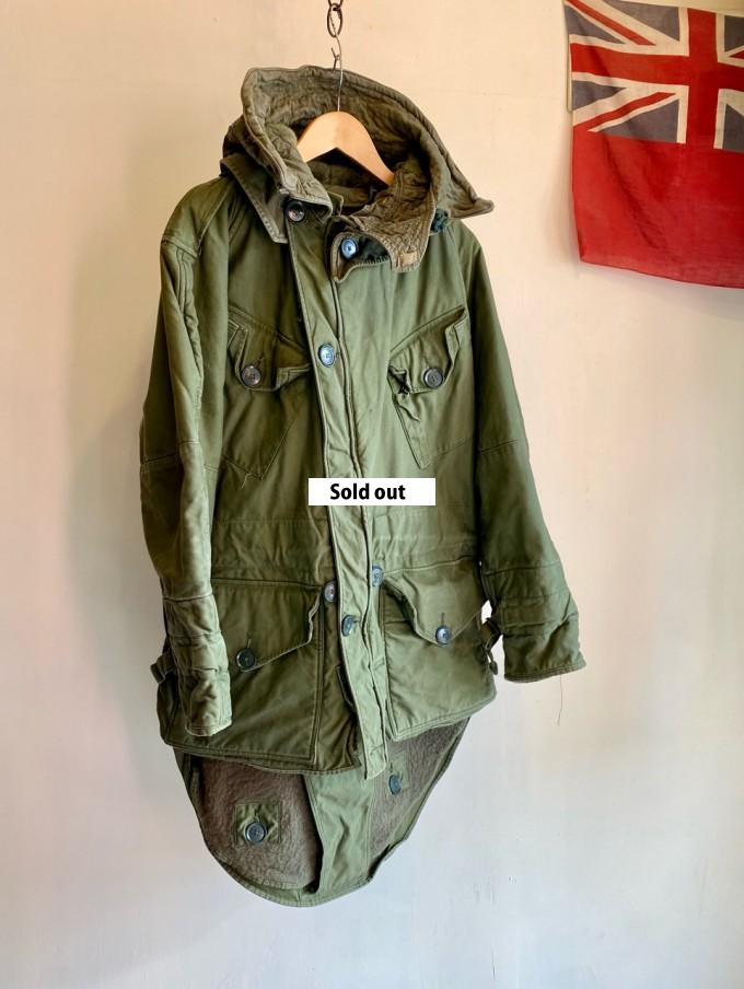 Jolly Good Clothing / 50-60's British Army Middle Parka size4